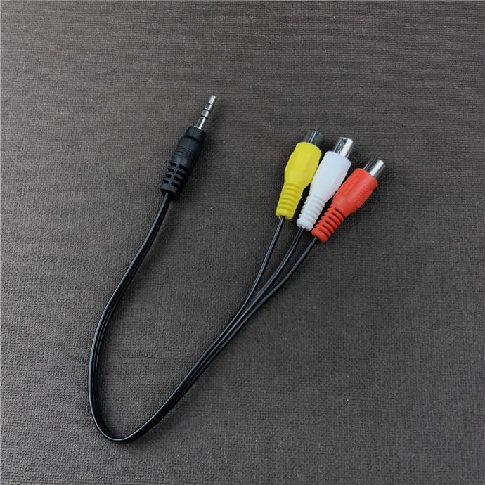 Cáp chuyển từ cổng 3.5mm sang av hoa sen