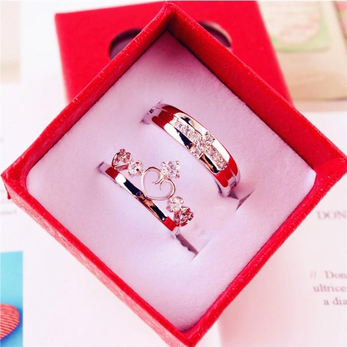 Hộp 2 nhẫn tình yêu TCLV1