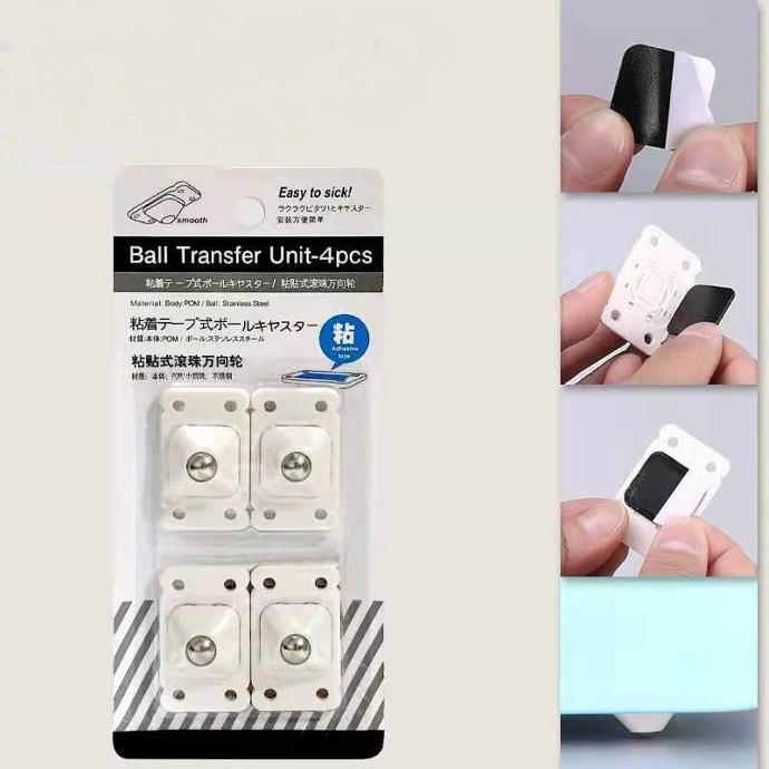 Ròng Rọc Đa Năng Tự Dính Hộp Đựng Đồ Hữu Ích Không Trầy Xước
