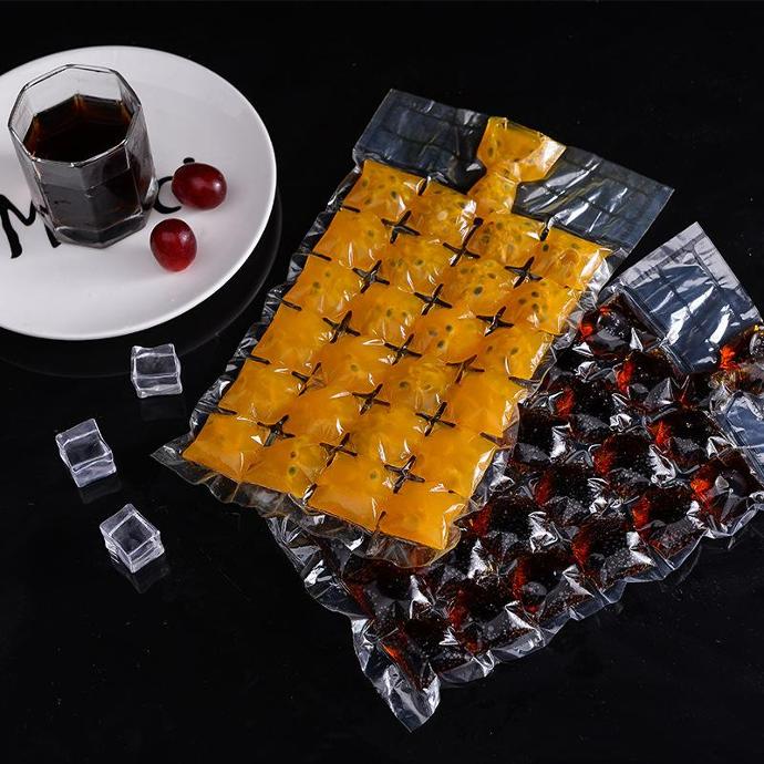 Túi 10 túi làm đá dùng 1 lần kèm 1 phiểu
