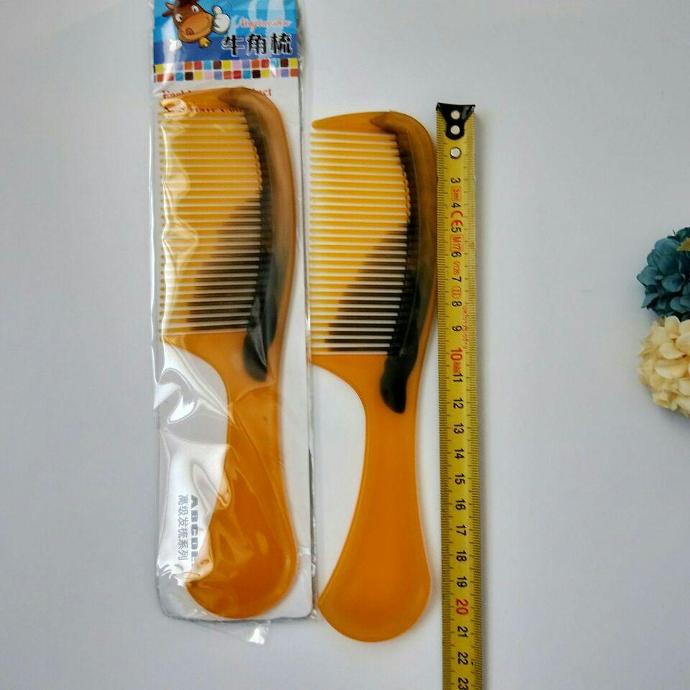 Lược chải đầu nhựa giả vân bò 29cm