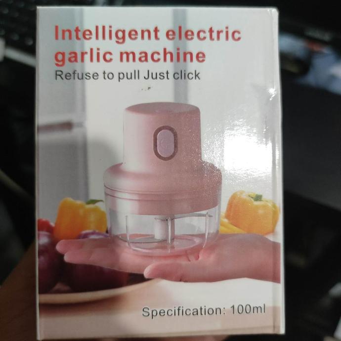 Máy xay tỏi ớt cầm tay pin sạc