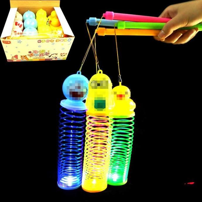 Đèn Lồng Lò Xo Phát Sáng 7 Màu