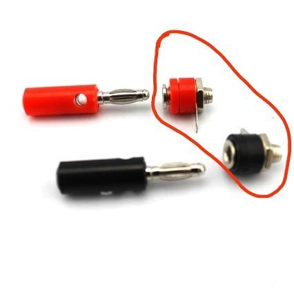 Chân nguồn cắm đầu chuối 4mm
