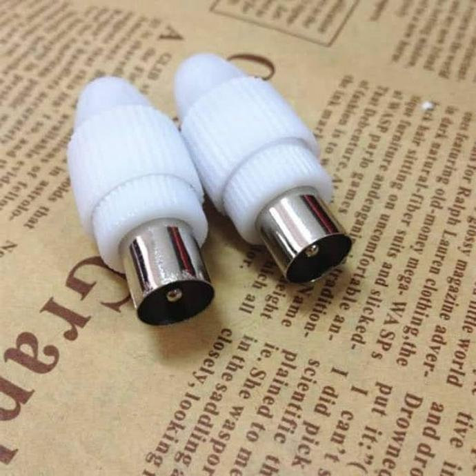 Jack anten tv loại nhựa thẳng