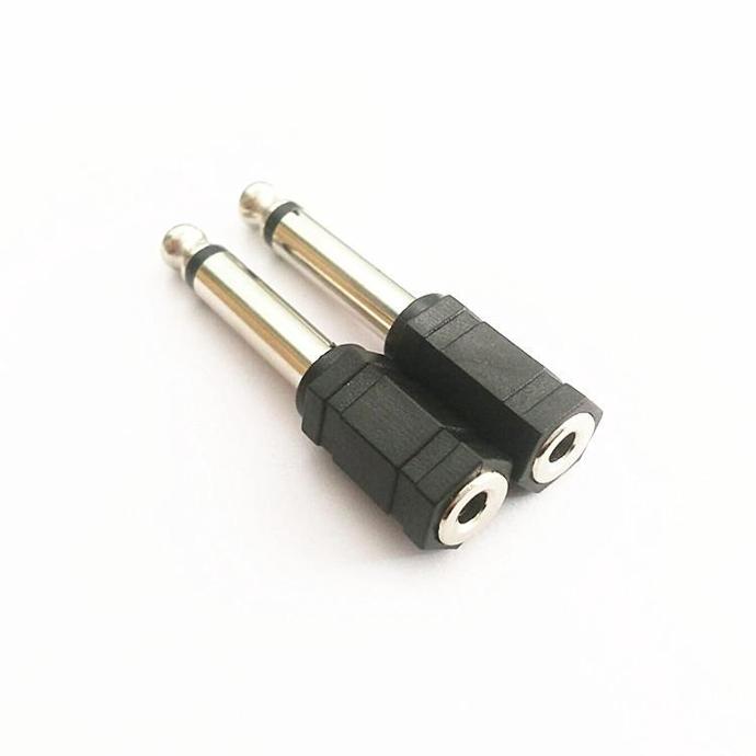 Jack chuyển đổi 3.5 sang 6.5 nhựa 2 khấc