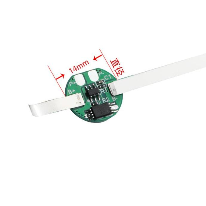 Mạch bảo vệ pin 14500 1S3A tròn 886155