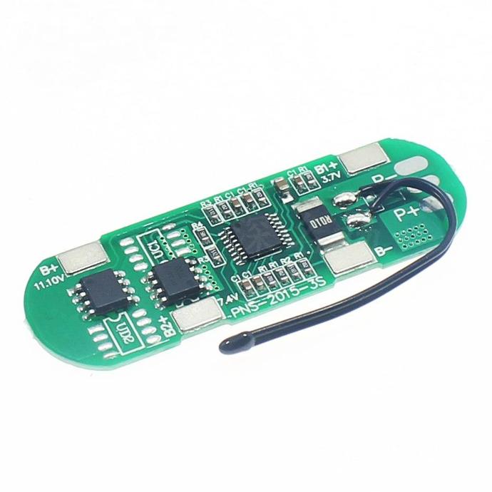 Mạch bảo vệ pin 18650 3s5a cảm biến nhiệt dài
