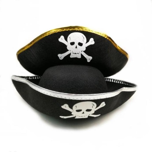 [WHNR00341] Mũ cướp biển đầu lâu Gold Kids halloween