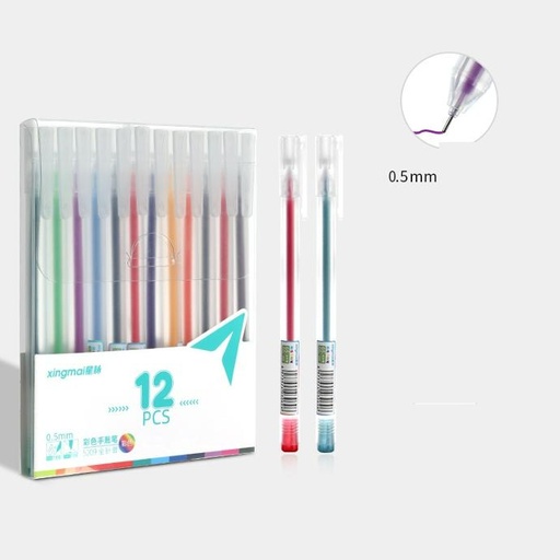 [WHNR030702] Hộp 12 bút gel xingmai 5209