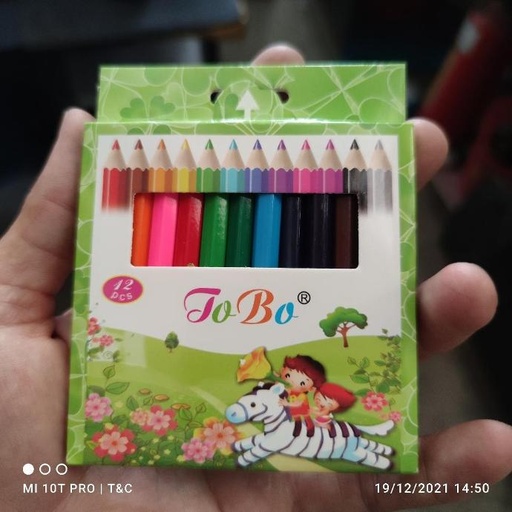 [WHNR000018] Hộp 12 bút chì màu ToBo