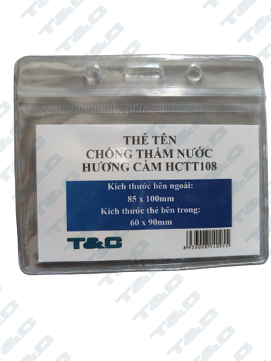 [WHNR0040955] Thẻ tên chống thấm nước Hương Cầm HCTT108