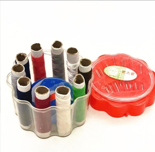 [WHNR0011049] HỘP KIM CHỈ ĐA NĂNG 24 MÓN KÈM KÉO VÀ THƯỚC